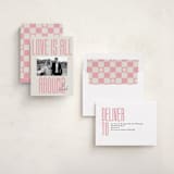 "Love is All Around" - Valentine's Day Cards in Petal by Jackie Crawford - Assembled