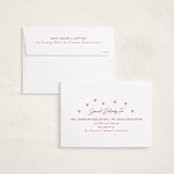 "Handdrawn Scattered Hearts" - Valentine's Day Cards in Blush by Hooray Creative - FREE Recipient Addressing