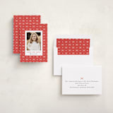 "Little Hearts & Bows" - Valentine's Day Cards in Cherry by Maria Alou - Assembled