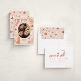 "PurrsHugs" - Valentine's Day Cards in Cherry by Vera Lim - Assembled