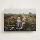 "Love is all Around script" - Valentine's Day Cards in Cloud by Jackie Crawford - Front