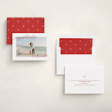 "Postal" - Valentine's Day Cards in Cherry by Ekko Studio - Assembled