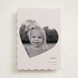 "minimal" - Valentine's Day Cards in Rose by Sumak Studio - Front