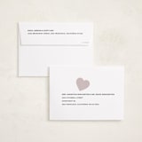 "minimal" - Valentine's Day Cards in Rose by Sumak Studio - FREE Recipient Addressing