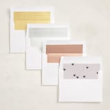 "minimal" - Valentine's Day Cards in Rose by Sumak Studio - Envelope Liner Options