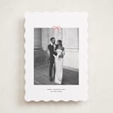 "sealed with a bow" - Valentine's Day Cards in Petal by Annie Shapiro - Front