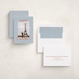 "Paris" - Valentine's Day Cards in Blue Sky by Ani Somi - Assembled