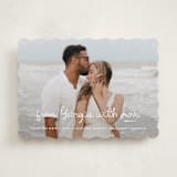 "Wherever you Are" - Valentine's Day Cards in Snow by Lauren Chism - Front