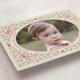 "Corner Bow Frame" - Valentine's Day Cards in Latte by Jackie Crawford - Detail