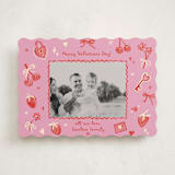 "Doodles" - Valentine's Day Cards in Bubblegum by Pati Cascino - Front