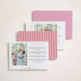 "Doodles" - Valentine's Day Cards in Bubblegum by Pati Cascino - Back of Card Options