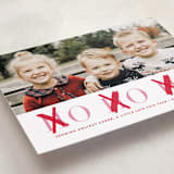 "HOHOXO" - Valentine's Day Cards in Scarlet by Lori Wemple - Detail