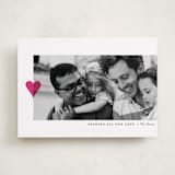 "Modern Heart" - Valentine's Day Cards in Burnt Rose by Up Up Creative - Front