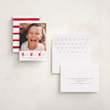 "HOHOXO" - Valentine's Day Cards in Scarlet by Lori Wemple - Assembled