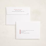 "Modern Heart" - Valentine's Day Cards in Crimson by Up Up Creative - FREE Recipient Addressing