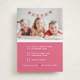 "Pick one" - Valentine's Day Cards in Flamingo by Susan Brown - Front