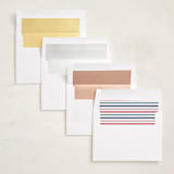 "Bright Hues" - Valentine's Day Cards in Marine by Lauren Chism - Envelope Liner Options