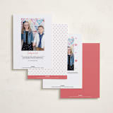 "So Late on Holiday" - Valentine's Day Cards in Coral by Mansi Verma - Back of Card Options