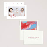 "Clarity" - Valentine's Day Cards in Strawberry by Ana Sharpe - Assembled