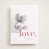 "Just Love" - Valentine's Day Cards in Strawberry by Iveta Angelova - Front