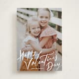 "V day script" - Valentine's Day Cards in Powder by Creo Study - Front