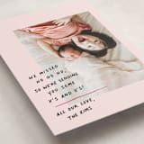 "Passing Notes" - Valentine's Day Cards in Blush by Annie Clark - Detail