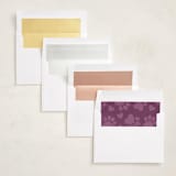 "Woof you be mine?" - Valentine's Day Cards in Lavender by Randi Cirelli - Envelope Liner Options