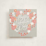 "Floral Heart" - Valentine's Day Cards in Romance by Erin German - Front