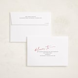 "minimal love" - Valentine's Day Cards in Cherry by Eric Ransom - FREE Recipient Addressing