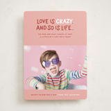 "Life is crazy" - Valentine's Day Cards in Sienna by Jessica Corliss - Front