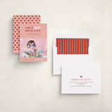 "Life is crazy" - Valentine's Day Cards in Sienna by Jessica Corliss - Assembled
