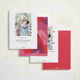 "Love You So Much" - Valentine's Day Cards in Berry by Zhay Smith - Back of Card Options