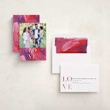 "Love You So Much" - Valentine's Day Cards in Berry by Zhay Smith - Assembled