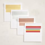 "hearts trio" - Valentine's Day Cards in Confetti by Leah Ragain - Envelope Liner Options