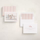 "Watercolor Frame" - Valentine's Day Cards in Rose by Wildfield Paper Co - Assembled
