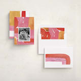 "lovely painting" - Valentine's Day Cards in Flamingo by Sumak Studio - Assembled