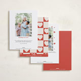 "Heart Day" - Valentine's Day Cards in Cherry by Kelly Watkins - Back of Card Options