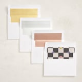 "Prismatic Love" - Valentine's Day Cards in Sunset by Merian - Envelope Liner Options