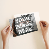"The Big Picture" - Vellum Overlays in Mist by Minted - Front