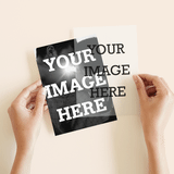 "The Big Picture" - Vellum Overlays in Mist by Minted - Front