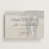 "Calligraphie" - Vellum Overlays in Chalkboard by Wildfield Paper Co - Vellum with Card