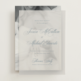 "Empire" - Vellum Overlays in Dusty Blue by Jennifer Postorino - Front