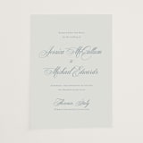 "Empire" - Vellum Overlays in Dusty Blue by Jennifer Postorino - Vellum Overlay