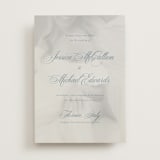 "Empire" - Vellum Overlays in Dusty Blue by Jennifer Postorino - Vellum with Card