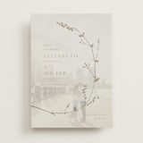 "Vine Wrap" - Vellum Overlays in Cotton by Amy Kross - Vellum with Card