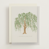 "Weeping Willow (add-on)" - Vellum Overlays in Ivory by Petra Kern - Front