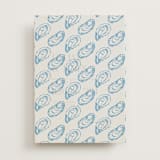 "Oyster" - Vellum Overlays in Oyster Blue by Megan Davis - Vellum with Card