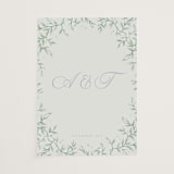 "Wisteria" - Vellum Overlays in Periwinkle by Kristen Smith - Vellum Overlay