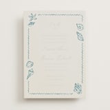 "Puglia" - Vellum Overlays in Ocean by Pati Cascino - Vellum with Card