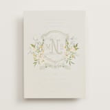 "Avalon" - Vellum Overlays in Chiffon by Everett Paper Goods - Vellum with Card
